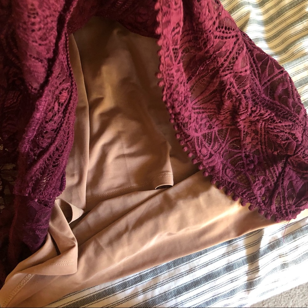 For Love and Lemons Emerie Lace Mini Dress XS EUC - Picture 10 of 10